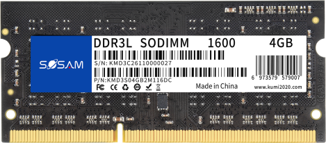 DDR3L SODIMM 4GB 1600 — KMD3S04GB2M116DC