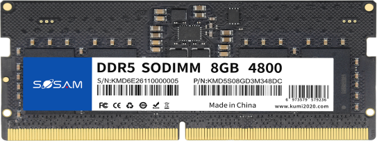 DDR5 SODIMM 8GB 4800 — KMD5S08GD3M348DC
