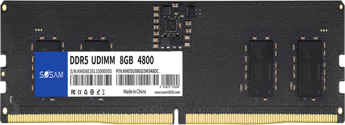 DDR5 UDIMM 8GB 4800 — KMD5U08GD3M348DC