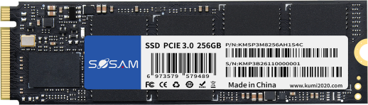 M.2 2280 NVMe 256GB — KMSP3M8256AH1S4C