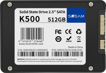 2.5-inch SATA SSD 512GB — KMSS3S2512AK1S4C