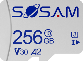 microSD 256GB V30 U3 A2 — KMTUAF2565S2P2C